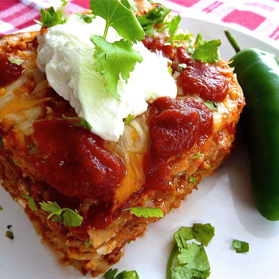 Mexican Lasagna Lite Recipe