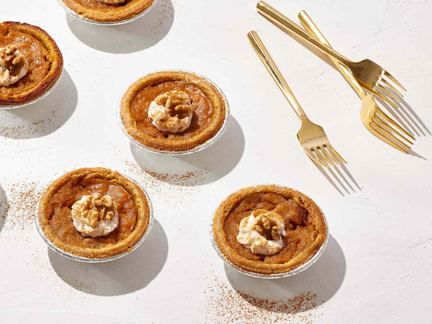 Mini Sweet Potato Pumpkin Pies Recipe