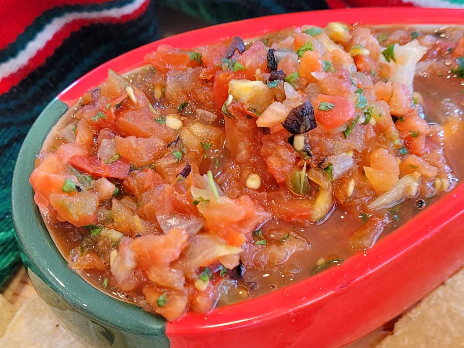Authentic Fire-Roasted Tex-Mex Salsa Recipe