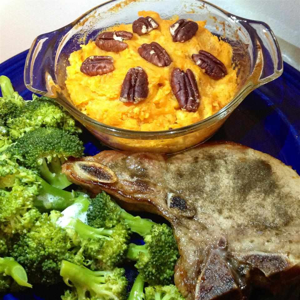 Pork Steak and Candied Yam Bake Recipe