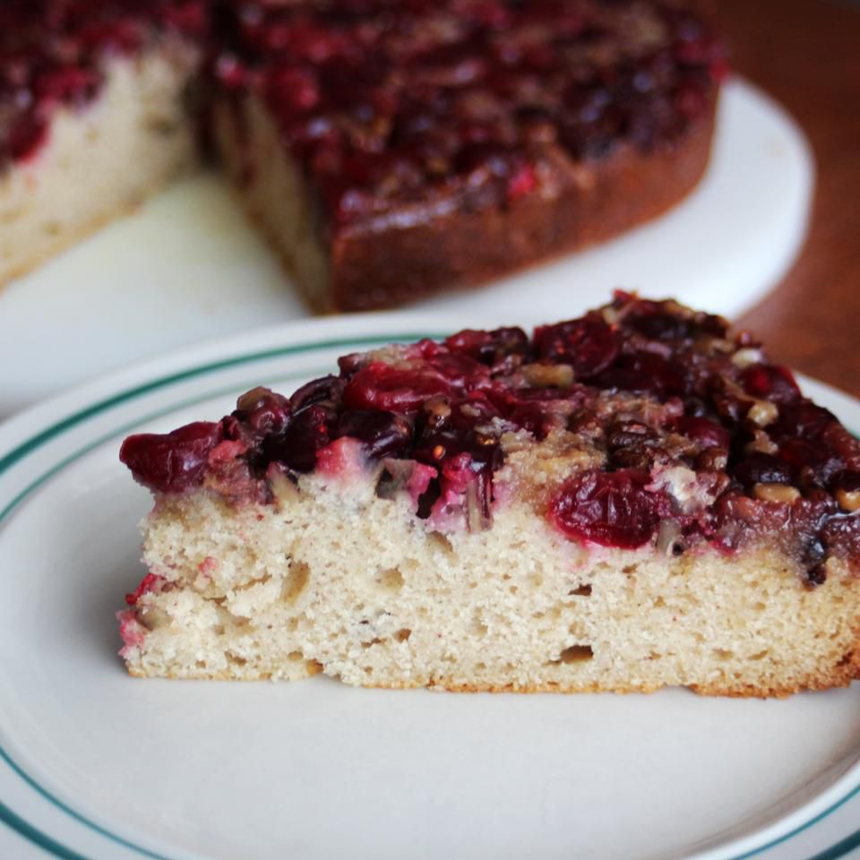 Cranberry Upside-Down Coffee Cake Recipe