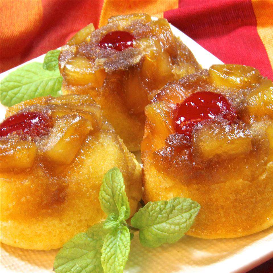 Pineapple Upside-Down Cupcakes Recipe