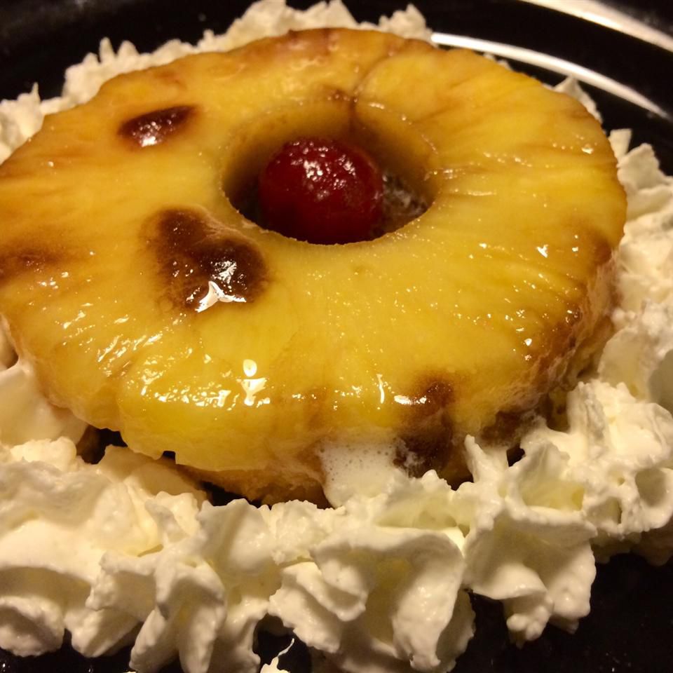 Grilled Pineapple Upside Down Cake Recipe