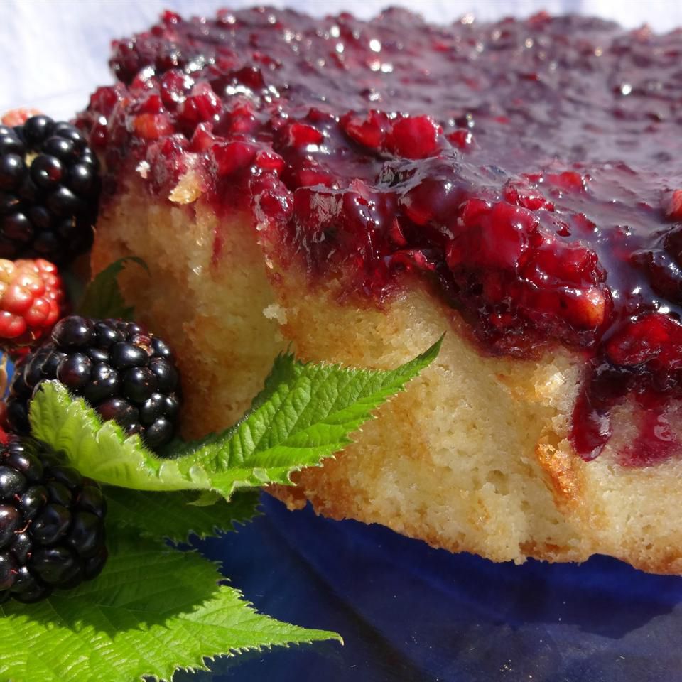 Blackberry Upside-Down Cake Recipe