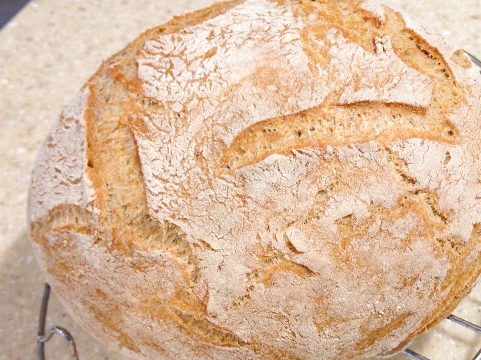 Dutch Oven Whole Wheat Bread Recipe