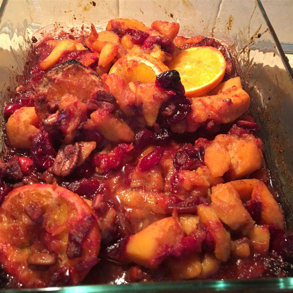 Sweet Potato Cranberry Bake Recipe