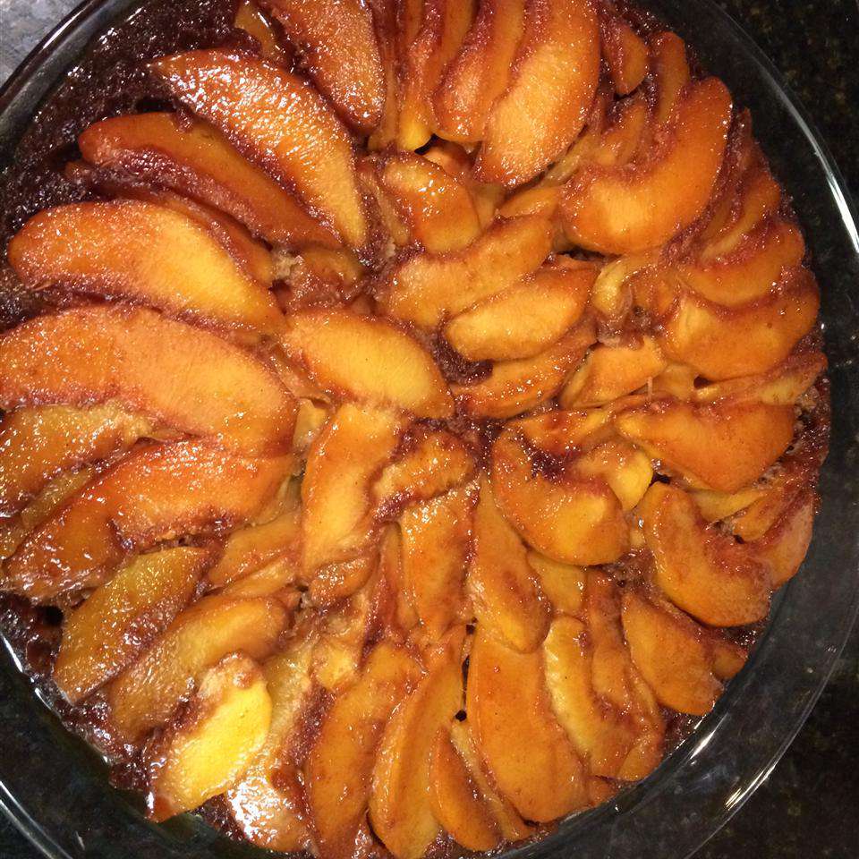 Peach Upside-Down Cake III Recipe