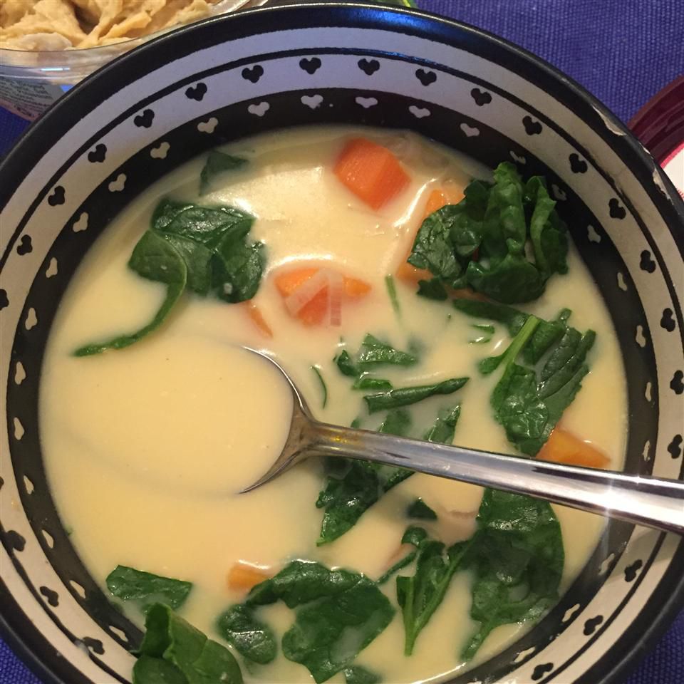 Coconut, Yam, and Leek Soup Recipe