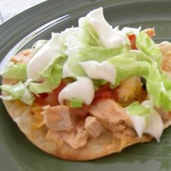 Chipotle Chicken Tostadas Recipe