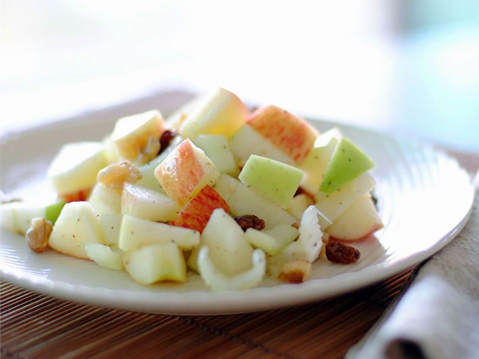 Waldorf Salad with Walnut Oil Vinaigrette Recipe
