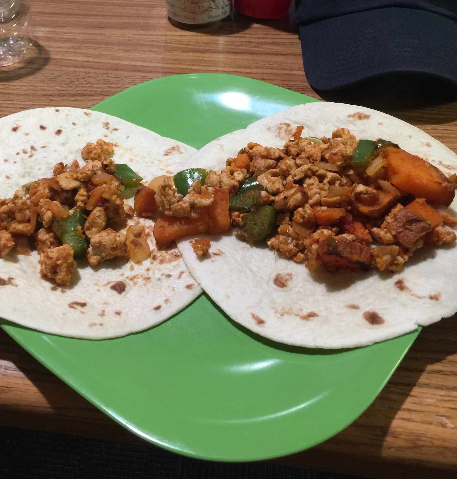 Turkey and Yam Spicy Tacos Recipe