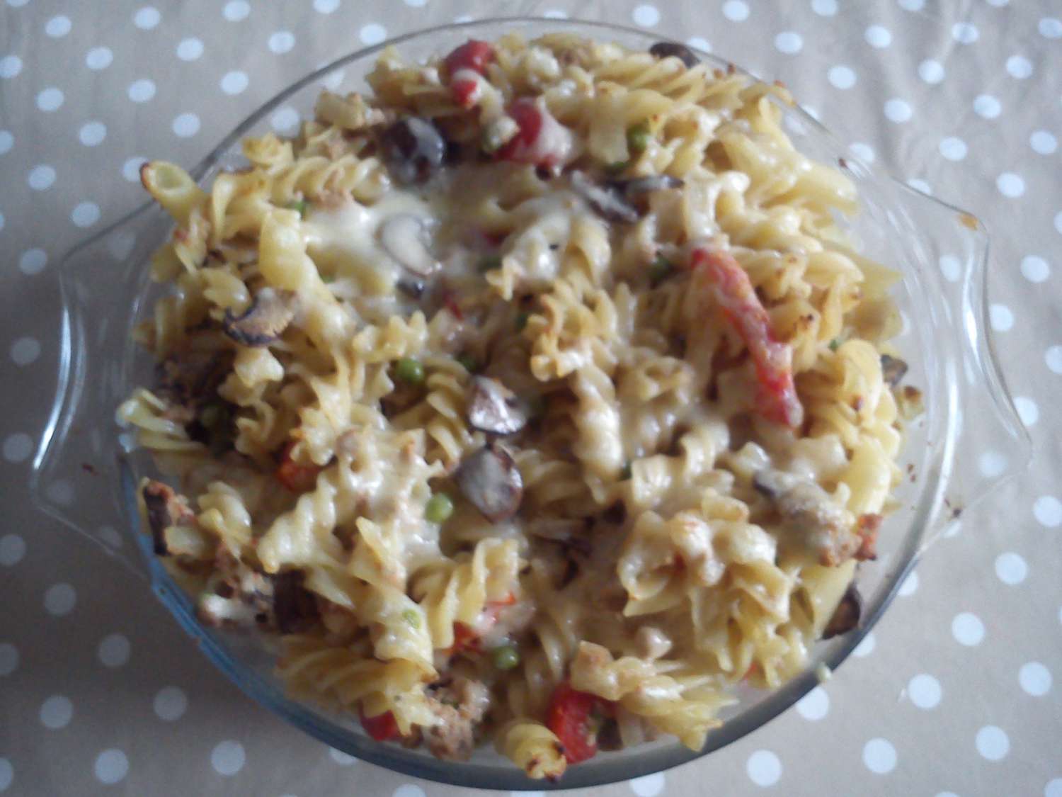 Tuna Noodle Casserole with Mushrooms Recipe