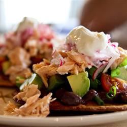 Summer Salmon Tostadas Recipe