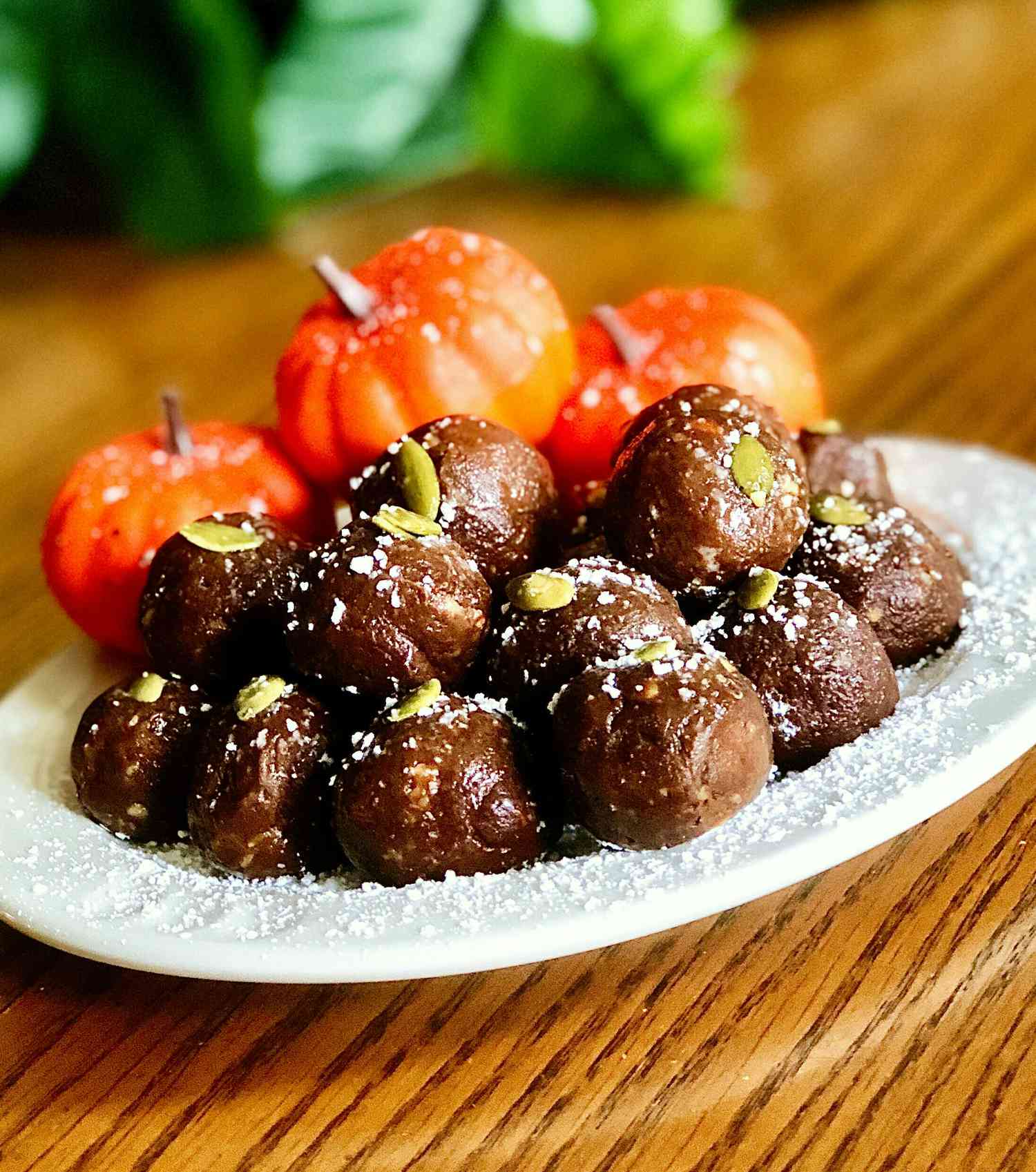 Pumpkin Chocolate Truffles Recipe
