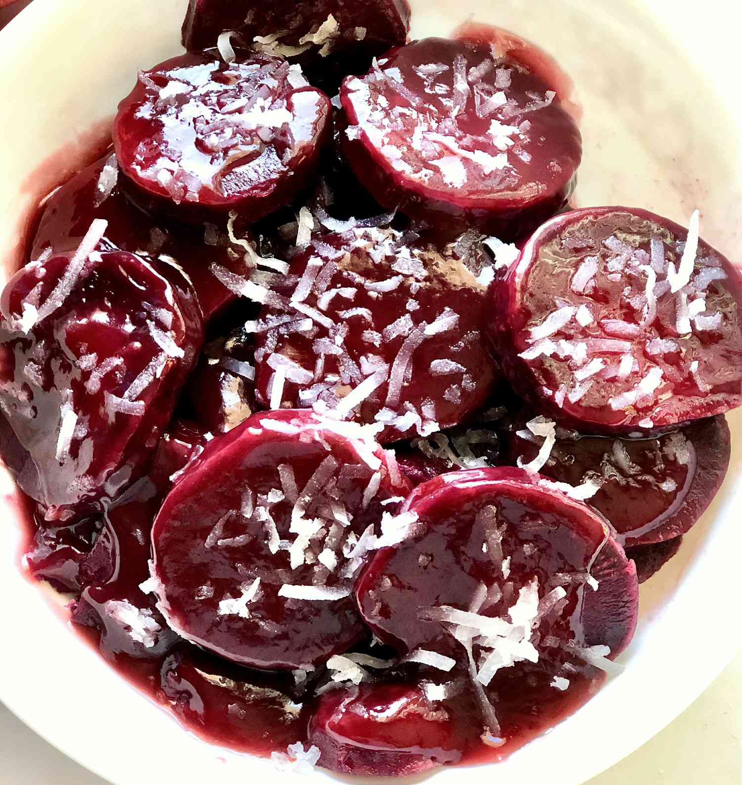 Slow Cooker Candied Purple Yams Recipe