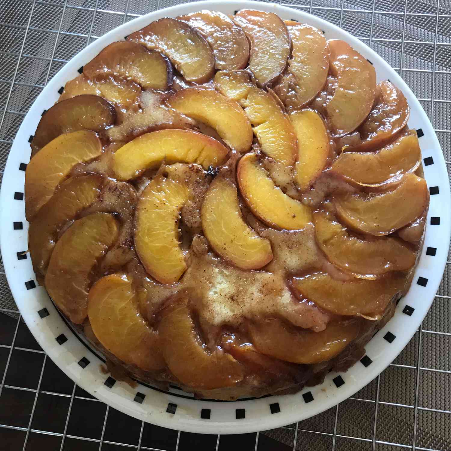 Nectarine Upside-Down Cake Recipe