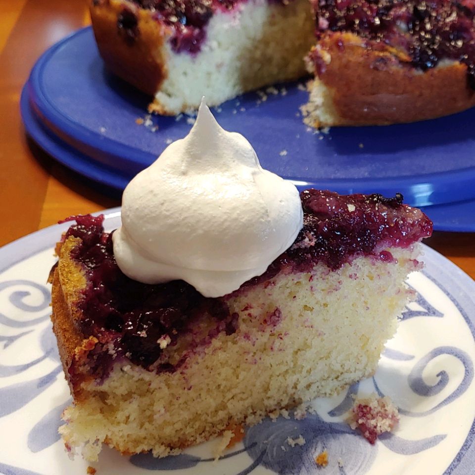 Blueberry Upside-Down Cake Recipe