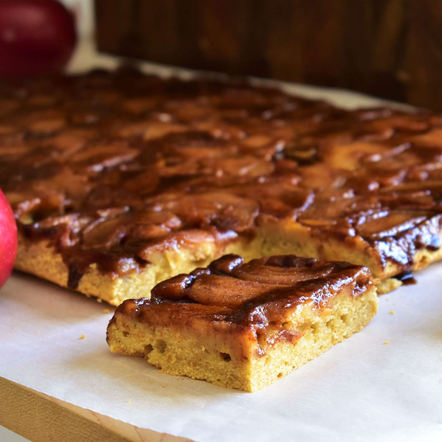 Apple Upside-Down Cake Recipe