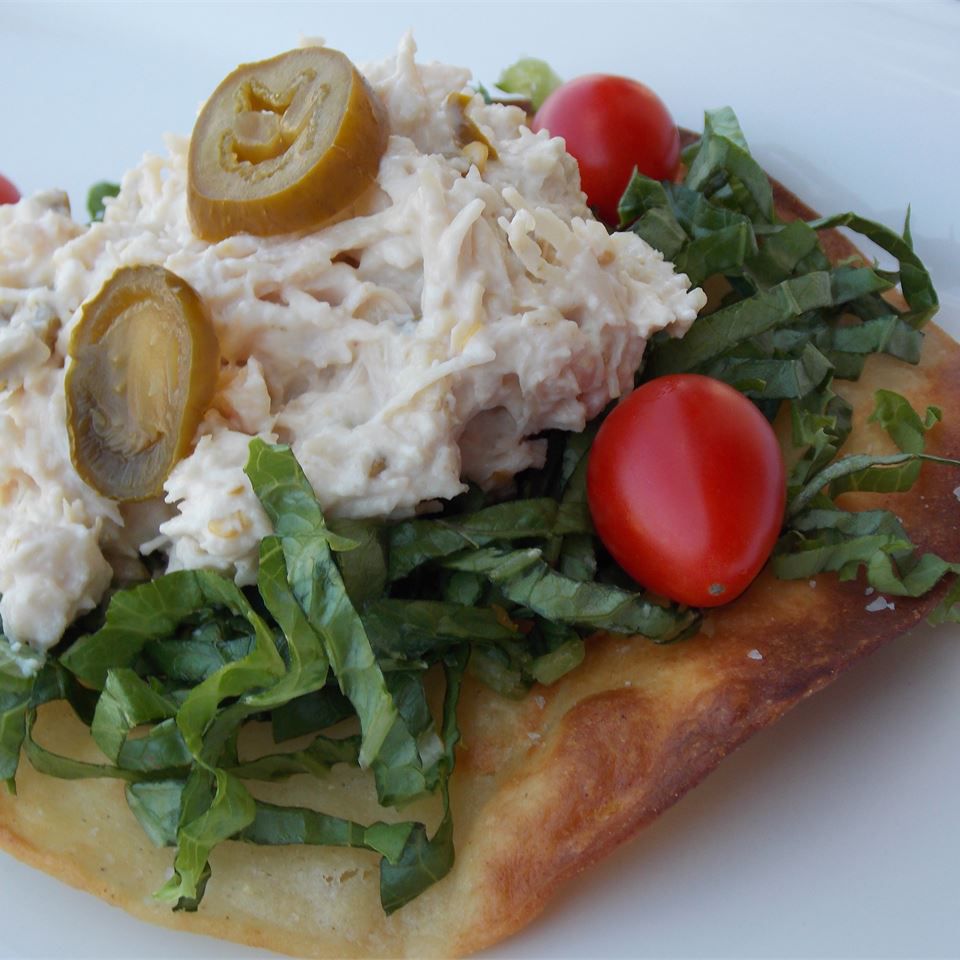 Twisted Chicken Salad with Tostadas Recipe
