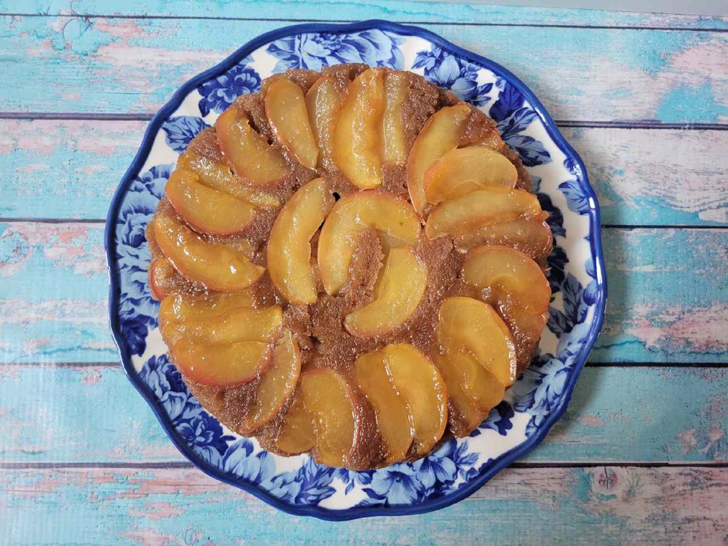 Caramel Apple Upside-Down Cake Recipe