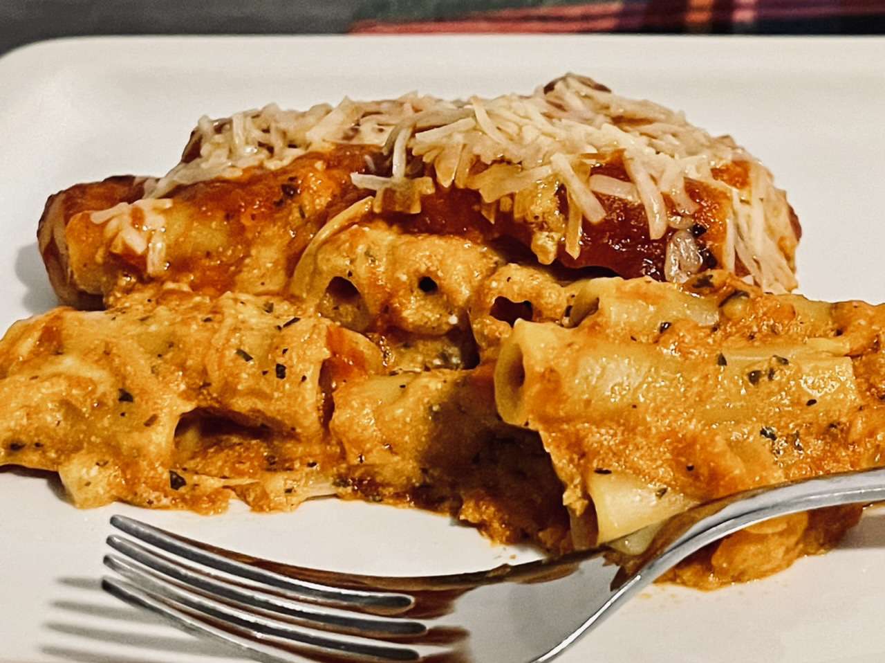 Meatless Baked Ziti Recipe