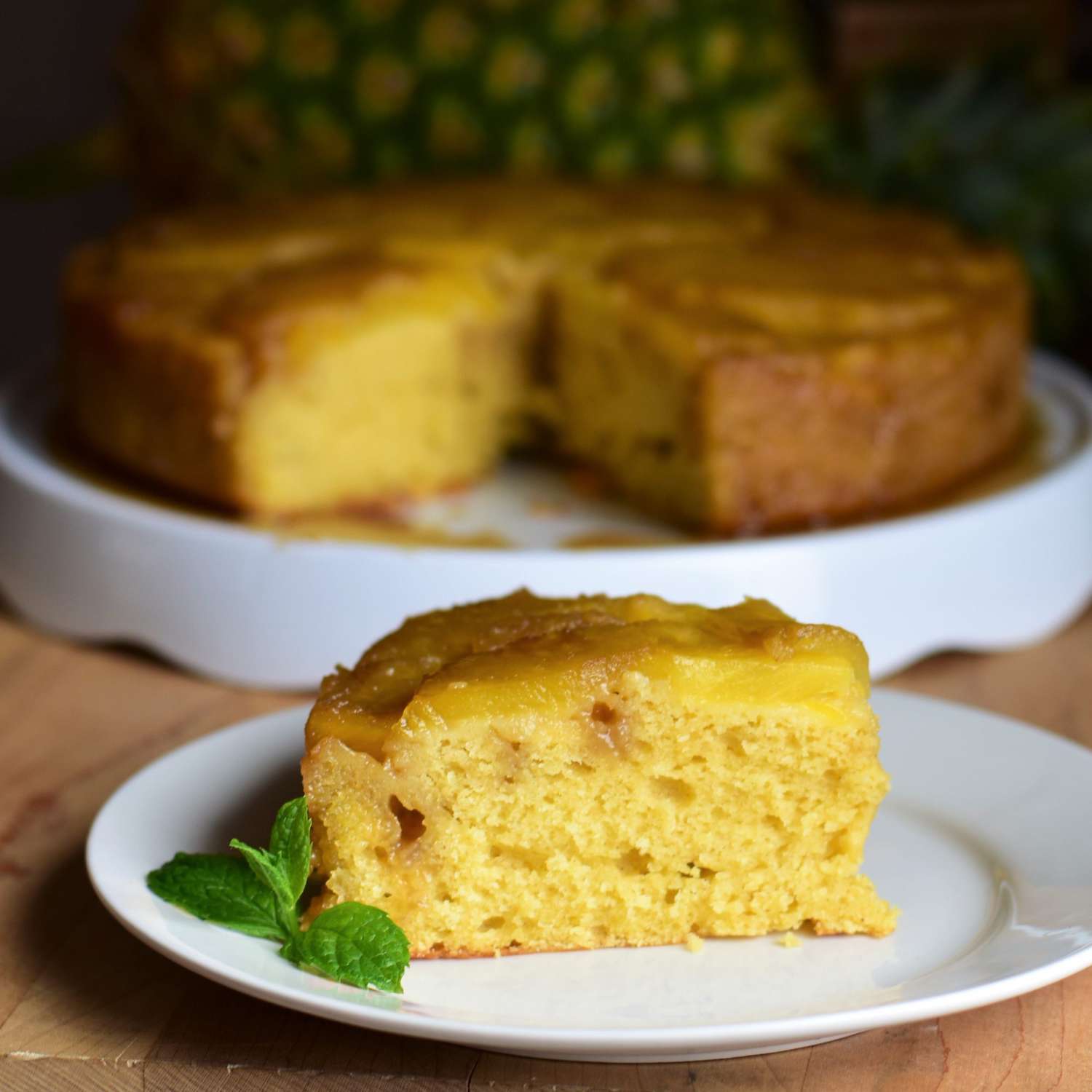 Ricotta Pineapple Upside-Down Cake Recipe