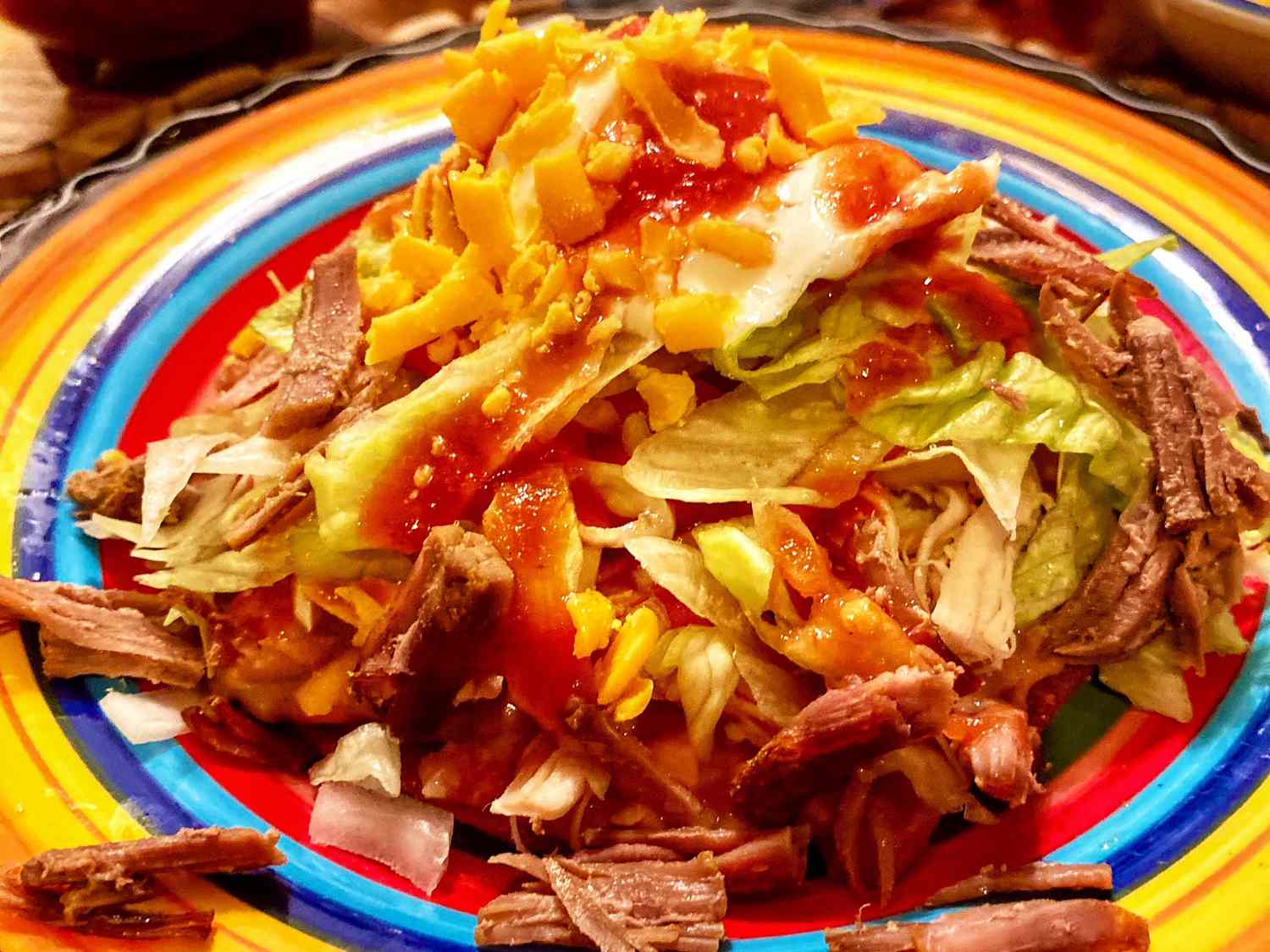 Tostadas de Salpicon (Shredded Beef) Recipe