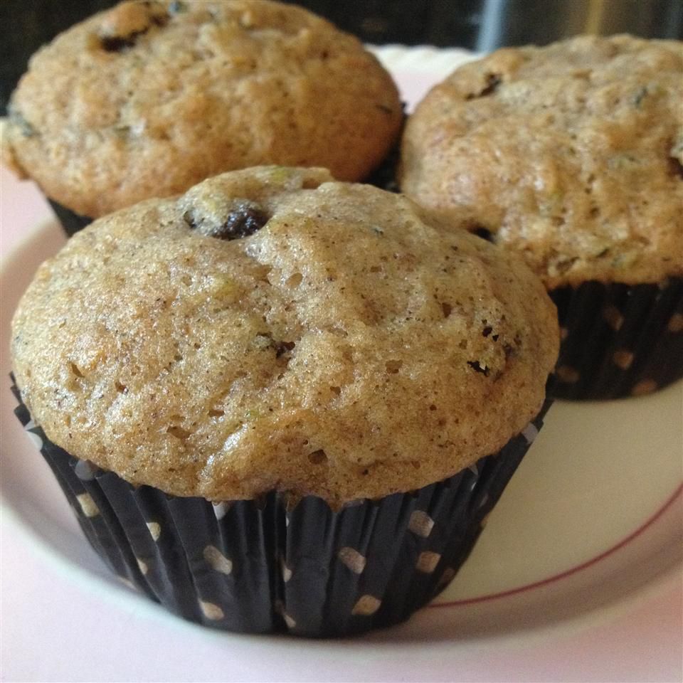 Zucchini Raisin Muffins Recipe