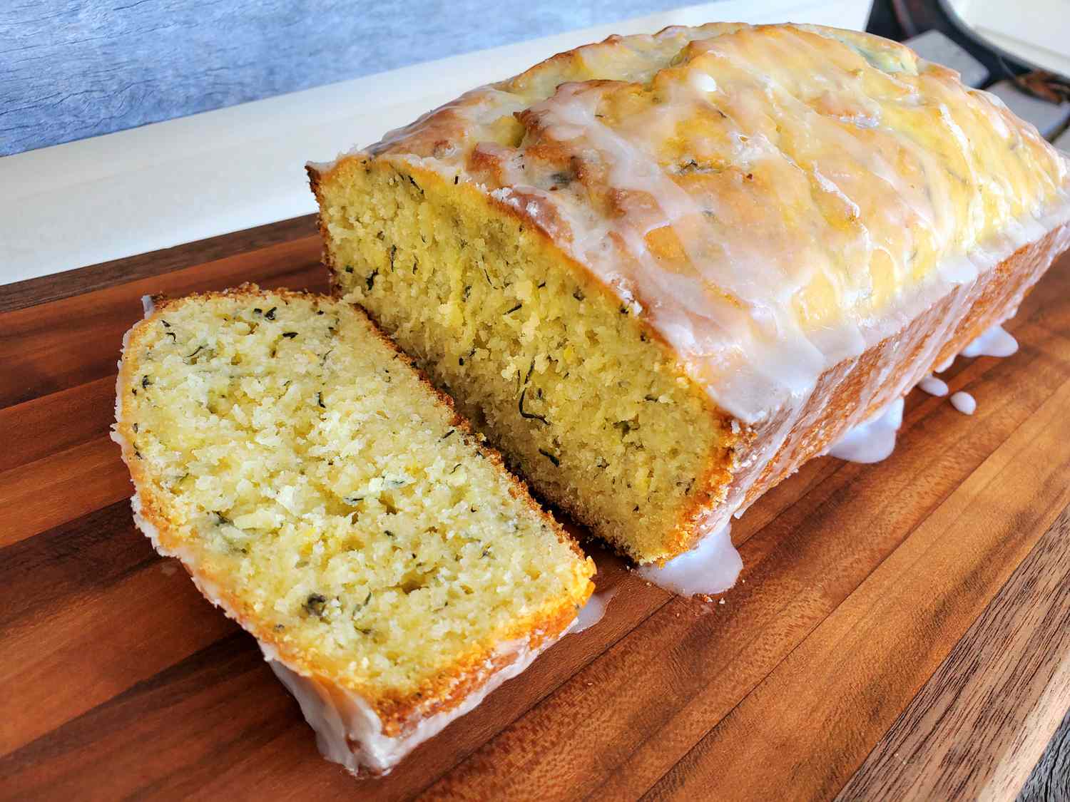 Glazed Lemon Zucchini Bread Recipe