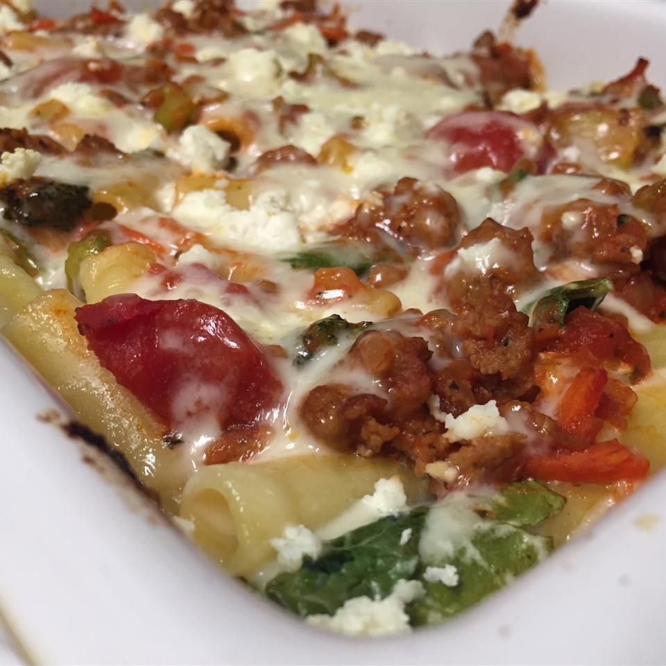 Healthier Baked Ziti Recipe